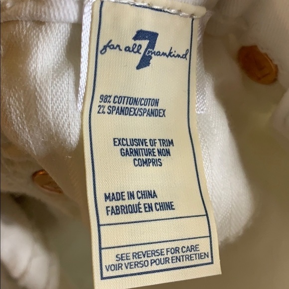 7 for all mankind skinny jeans size - 12M - Picture 4 of 4